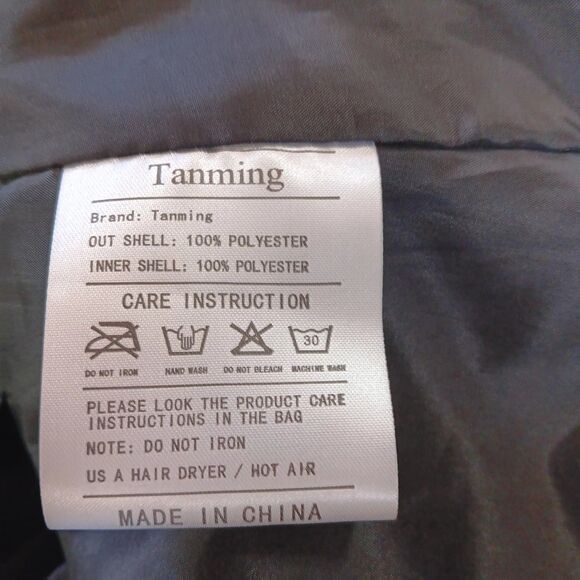 TANMING Faux Fur Vest XS Pockets Hook & Loop Fasteners Waist Length - Picture 8 of 10